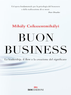 cover image of Buon business